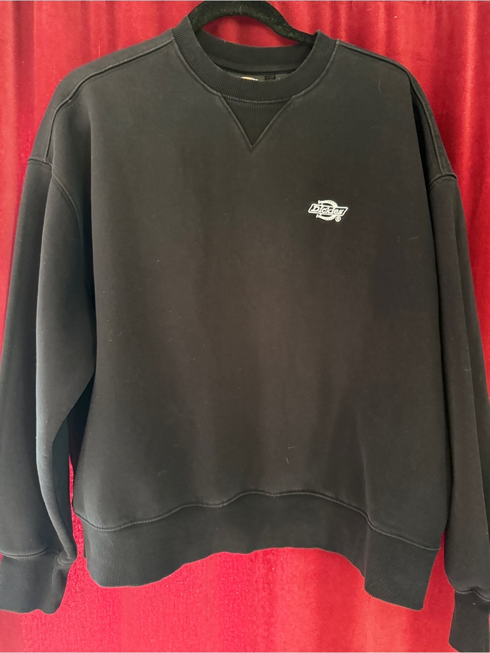 Dickies Black Crewneck with Small Logo